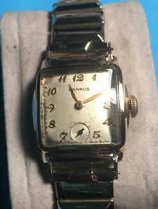 【貨物輸送無料】ウオッチ ヴィンテージベンラスサービスクリスタルvintage 1950 benrus  serviced amp;  crystal