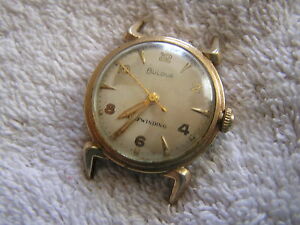 【送料無料】腕時計　ヴィンテージブローバセルフワインディングウォッチニースラグvintage bulova l3 selfwinding watch nice lugs
