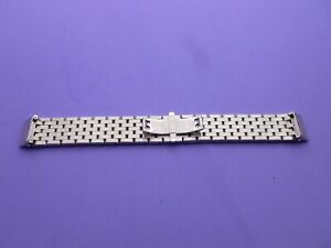 【送料無料】腕時計 ミケーレシルバーステンレススチールブレスレットpreowned  michele 20 mm silver stainless steel  bracelet 2056