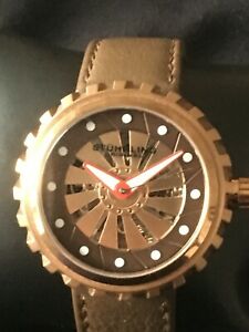 【送料無料】腕時計　ユニークスチュリングオリジナルサイクロンローズゴールドボックスペーパーunique stuhrling original cyclone automatic rose gold boxpapers｜hokushin
