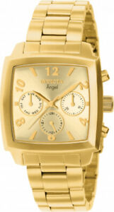 【貨物輸送無料】ウオッチ インビクタクロノグラフゴールドメッキステンレススチールinvicta womens angel chronograph gold plated stainless steel watch 12101