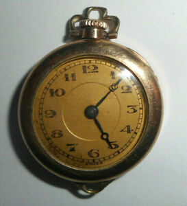 【貨物輸送無料】ウオッチ スイスレディースペンダントウォッチゴールドrare wind up nurses swiss ladies pendant watch gold filled
