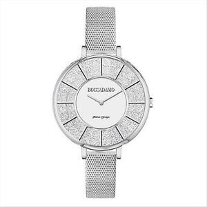 【貨物輸送無料】ウオッチ オロロギドナソロテンポボッカデモシュシセンターorologio donna solo tempo boccadamo sh001 インチ acciaio con pave di cristalli