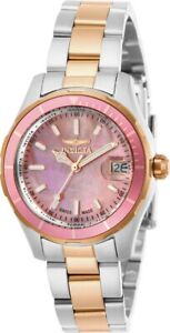 【送料無料】腕時計 インビクタスイスクォーツツートーンステンレススチールinvicta womens swiss quartz 100m mop two tone stainless steel watch 28651