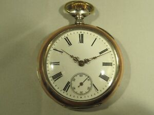 【貨物輸送無料】ウオッチ モントルドポッシュアージェントスイスmontre de poche mp15 argent 800 patent suisse 7900