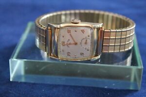 【送料無料】腕時計　ロードエルギンゴールドヴィンテージジュエルlord elgin 14k gold filled vintage wristwatch 21 jewel 556 21,586円
