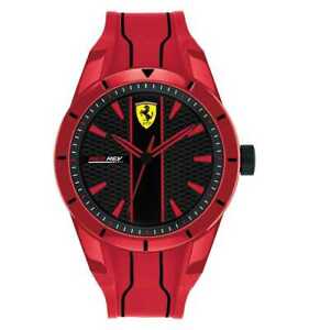 【貨物輸送無料】ウオッチ オロロジョスクーデリアフェラーリレドレヴウオモウォッチorologio scuderia ferrari redrev uomo watch 0830496