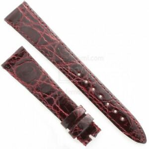 【送料無料】腕時計　シントゥリノコッコドリロロッソボルドールシドフォルマクラシカcinturino coccodrillo rosso bordeaux lucido 1814 mm b20b forma classica