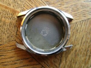 【送料無料】腕時計　ヴィンテージゼニスセントスチールケースmdg vintage used zenith st steel case ref 011532360 for parts