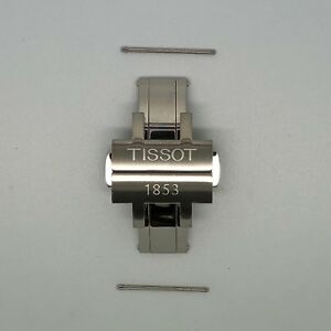 【貨物輸送無料】ウオッチ フェルモアティソブレスレットアシエクチュリエラージfermoir tissot bracelet acier  couturier  largeur 22 粍  t631028767