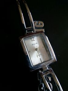 【送料無料】腕時計 ブランドアビアレディースクォーツステンレスbrand avia ladies quartz all stainless steel watch