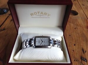 【送料無料】腕時計　ロータリーエリートクオーツウォッチmens rotary elite quartz watch 10015｜hokushin