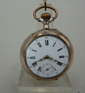 【送料無料】腕時計　ドイツポケットウォッチブザーアルザスシルバーdeutsche herrentaschenuhr buser amp; cie elsas silber um 1910 68000