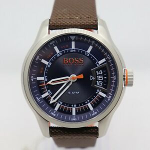 【送料無料】腕時計　ヒューゴボスメンズステンレススチールクォーツウォッチナイロンストラップhugo boss mens hong kong stainless steel quartz watch with nylon strap 1550002 22,386円