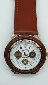 【送料無料】腕時計　オロロジオウィンチェスターコレクションレザービッグサイズビンテージスイスorologio winchester collection leather 1989 big size 50mm vintage swiss mvt
