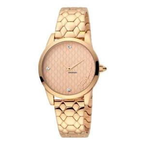【送料無料】腕時計　オロロギドナジャストカヴァッリブラッチャーレアッチャイオロソorologio donna just cavalli jc1l087m0065 bracciale acciaio rose