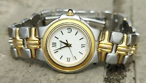【送料無料】腕時計　レディースウィットナウアーゴールドトーンクォーツladies 26mm wittnauer ht8065 ss amp; goldtone quartz watch