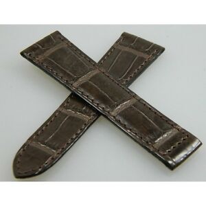 【送料無料】腕時計　ブレスレットクロコマロンbracelet croco marron 19mm