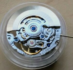 【送料無料】腕時計　ムーブメントスケルトンシルバーイータ movement 28242 automatic, skeleton silver compatible eta 28242