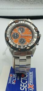 【送料無料】腕時計　セクターエキスパンダーメンズオレンジタイガーキングインスピレーションタグsector expander 202 mens orange tiger king inspired watch with tags｜hokushin