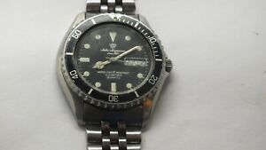【送料無料】腕時計　ヴィンテージジュールユルゲンセンダイバークォーツvintage jules jurgensen diver quartz steel not working z659