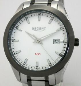 【送料無料】腕時計　リージェントハイブリッドクォーツメンズウォッチregent ags hybrid automatic quartz herrenuhr uvp 188,00 eur