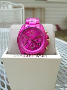 人気絶頂 腕時計 マイケルコースブラッドショーステンレスクロノグラフウォッチピンクmichael Kors Bradshaw Stainless Steel 43mm Chronograph Watch Pink Hokushin 新品即決 Www Faan Gov Ng