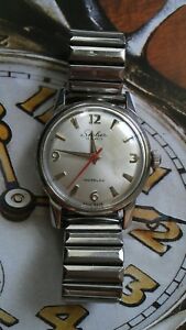 【送料無料】腕時計　ヴィンテージジュエルシェリエインカブロックスイスメンズリストウォッチrare vintage 17 jewels shelier incabloc swiss made wind up mens wrist watch｜hokushin