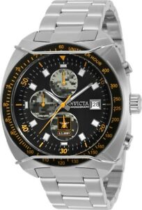 【送料無料】腕時計　インビクタプロダイバーアメリカシルバーステンレスクロノグラフウォッチinvicta pro diver us army mens 46mm silver stainless chronograph watch 31839