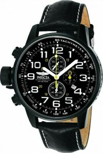 【送料無料】腕時計　インビクタメンズフォースレフティクロノグラフステンレススチールレザーウォッチinvicta mens iforce lefty chronograph 100m stainless steel leather watch 3332 23,026円
