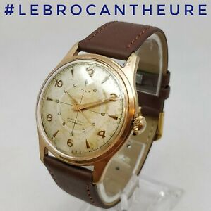 【送料無料】腕時計 ?リーモントルグランデウエストヴィンテージアンシエンヌキャリバーメカニクスイス? isly montre grande taille vintage ancienne calibre mecanique swiss circa 1950