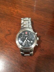 【送料無料】腕時計　ビクトリノックススイスアーミークロノグラフウォッチサファイアクリスタルvictorinox swiss army chronograph watch sapphire crystal｜hokushin