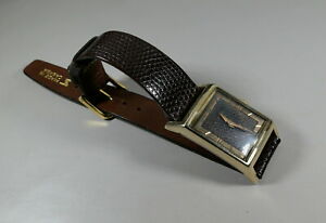 【送料無料】腕時計　ヴィンテージメンズウィットナウアーレヴュームーブメントランニングvintage mens wittnauer wristwatch revue 841g swiss17j movement running｜hokushin