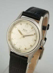 【送料無料】腕時計 ヴィンテージワイラーインカフレックスメンズミッドサイズマニュアルvintage wyler incaflex mens mid size manual wind wrist watch  restored