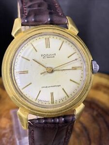 【送料無料】腕時計 ロディーナキロフスキーソシヤultra rare rodina kirovskie 1950s automatic, made in ussr 1 mchz kirova 1453