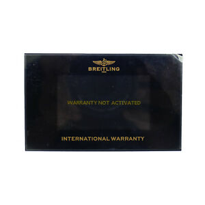 【送料無料】腕時計 ブライトリングデジタルカードbreitling international warranty  warranty not activated digital card