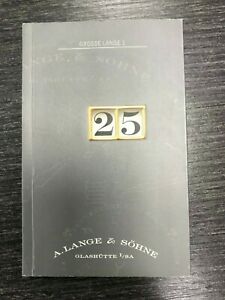 【送料無料】腕時計　ランゲソンモッズオリジナルbooklet a lange amp; sohne mod lange1original instructions booklet 2003 24,126円