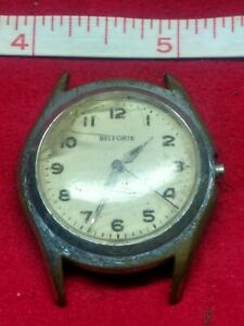 【送料無料】腕時計 ヴィンテージメンズベルフォルテゾーンドイツプロジェクトウォッチvintage mens belforte united states zone germany project watch|hokushin
