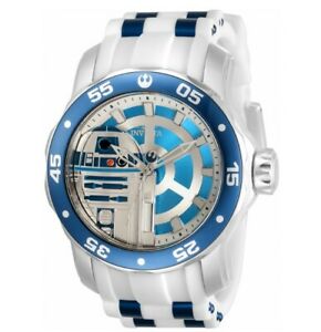【送料無料】腕時計　インビクタスターウォーズメンズホワイトシリコンウォッチレアinvicta star wars r2d2 limited edition mens 48mm white silicone watch 32518 rare