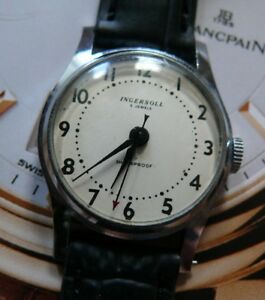 【送料無料】腕時計 インガーソルミリタリーミッドサイズrare ingersoll british made military mid size wrist watch