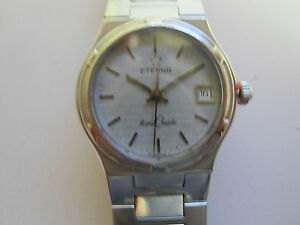 【送料無料】腕時計　ステンレススチールブレスレット328 ladys stainless steel eterna date watch bracelet