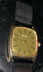 【送料無料】腕時計 ヴィンテージブローバメンズリストウォッチvintage bulova  mens wrist watch 14k grp  wind up watch 17 jewels working