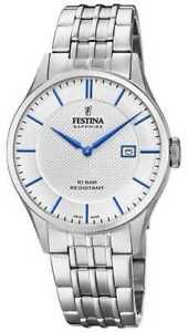 【送料無料】腕時計　フェスティナスイスステンレスfestina mens swiss made stainless steel f200052 watch 24