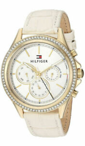 【送料無料】腕時計　レザーストラップレディースカジュアルステンレススチールクォーツウォッチwomens casual stainless steel quartz watch with leather strap 1781982 145