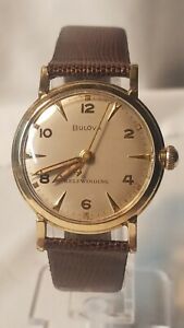 【貨物輸送無料】ウオッチ ヴィンテージブローバセルフワインディングウォッチvintage bulova self winding watch