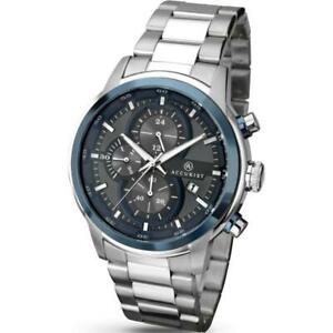 【貨物輸送無料】ウオッチ ゲンツステンレスクロノグラフブレスレットaccurist 7039 gents stainless steel chronograph bracelet watch rrp ￡14999