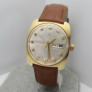 送料無料 腕時計 ヴィンテージスイスメンズvintage Baylor Epsa 10611 Mens Automatic Watch Calas 1906 Swiss Made 1970s Consultcart Com