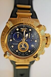 【送料無料】腕時計　インビクタスバクアゴールドメッキメンズinvicta subaqua 16145 gold plated mens wristwatch