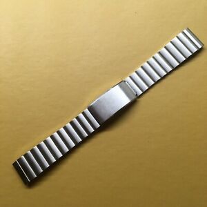 【送料無料】腕時計　オリジナルヴィンテージステンレススチールブレスレットエンドoriginal vintage stl stelux stainless steel watch bracelet 18mm end links