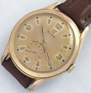 【送料無料】腕時計　スイスサイマメンズヴィンテージウォッチ15 jewels swiss made cyma absorber mens vintage watch｜hokushin